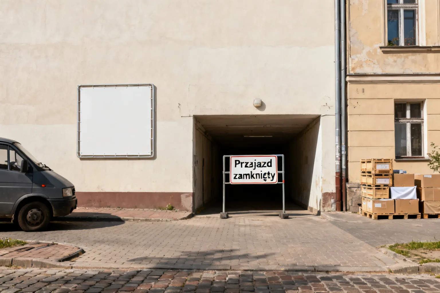 Przejazd na Grzegórzeckiej przy Hali Targowej zamknięty od 4 do 18 września