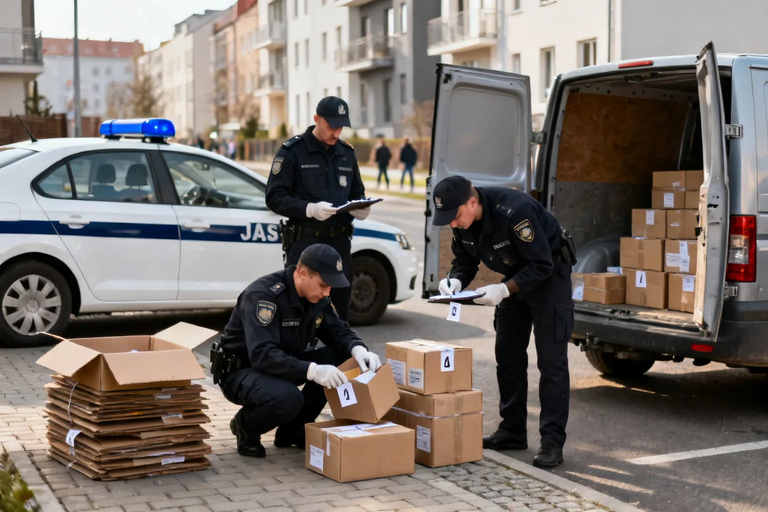 Małopolska: policja i KAS skontrolowały przesyłki kurierskie