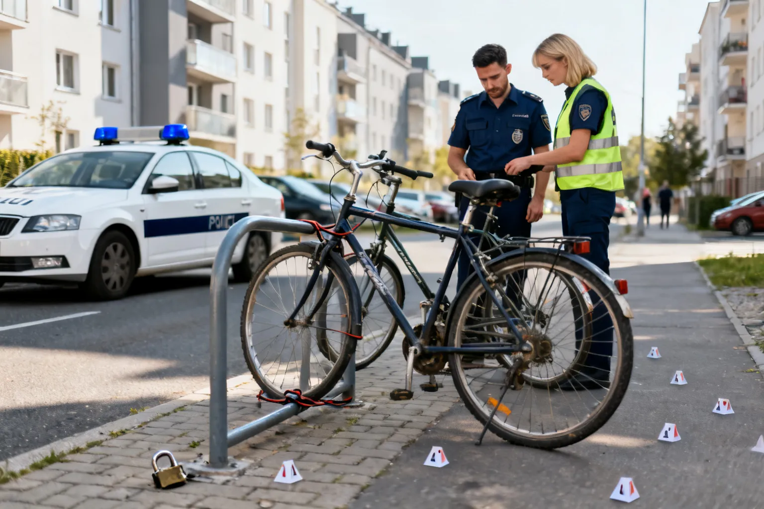 44-latek zatrzymany w Krakowie za kradzież dwóch rowerów