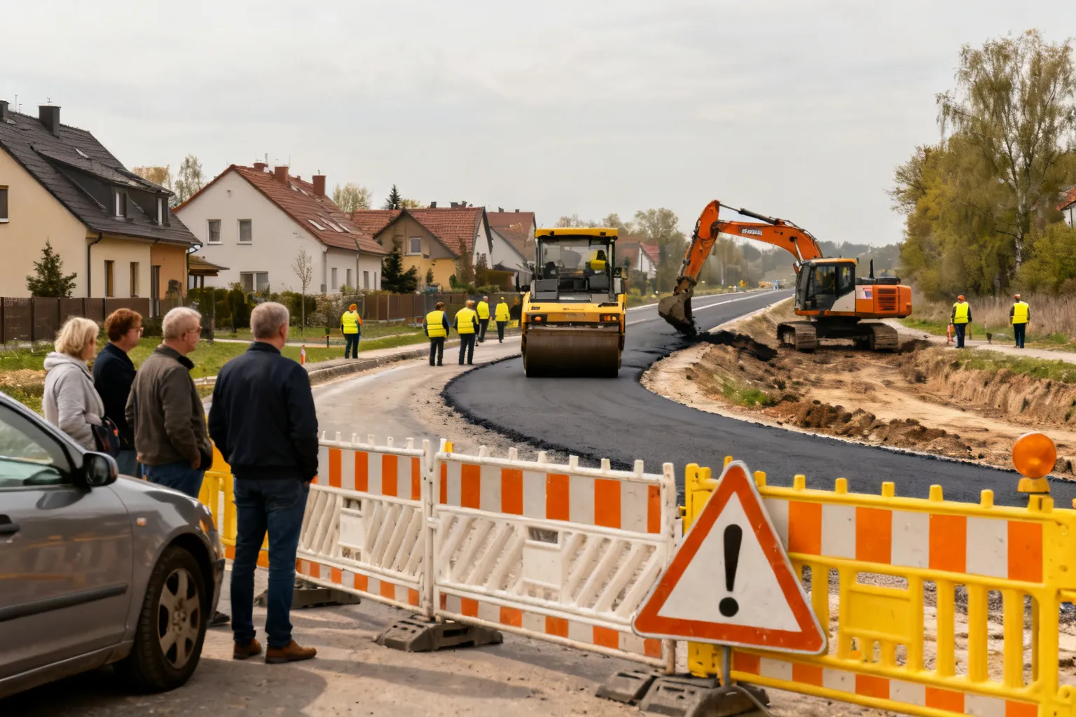 Obwodnica Zabierzowa: postęp prac i utrudnienia dla mieszkańców