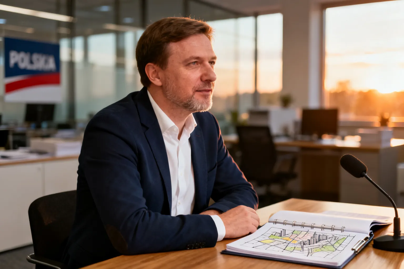 Łukasz Gibała — wywiad o roli faworyta i programie dla Krakowa