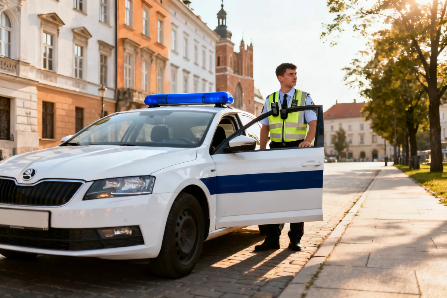 Policja w Krakowie wzięła udział w akcjach Rail Action Week