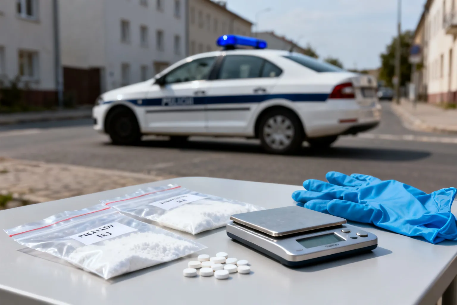 38-latek z Krakowa zatrzymany z ponad 800 g narkotyków