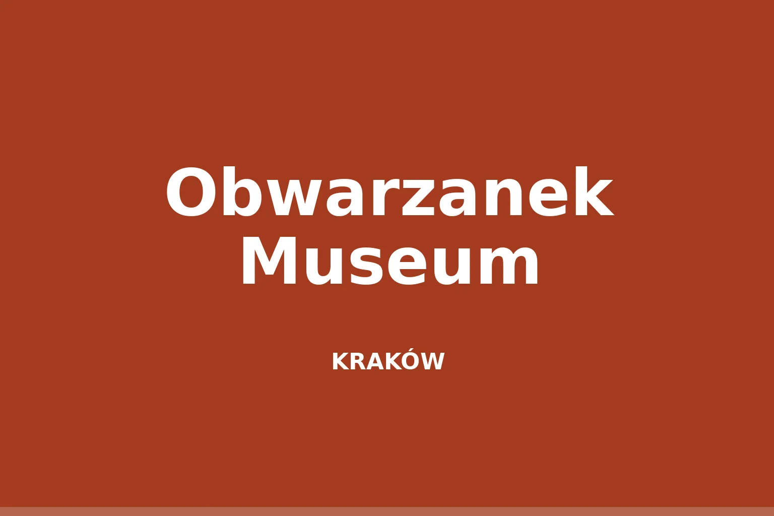 Obwarzanek Museum