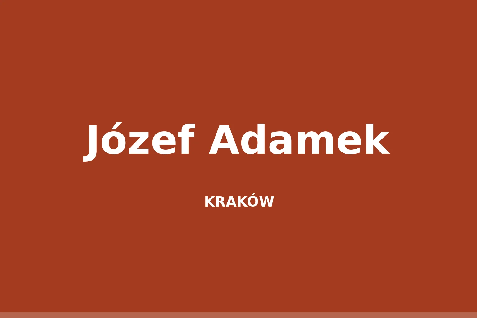 Józef Adamek (piłkarz)