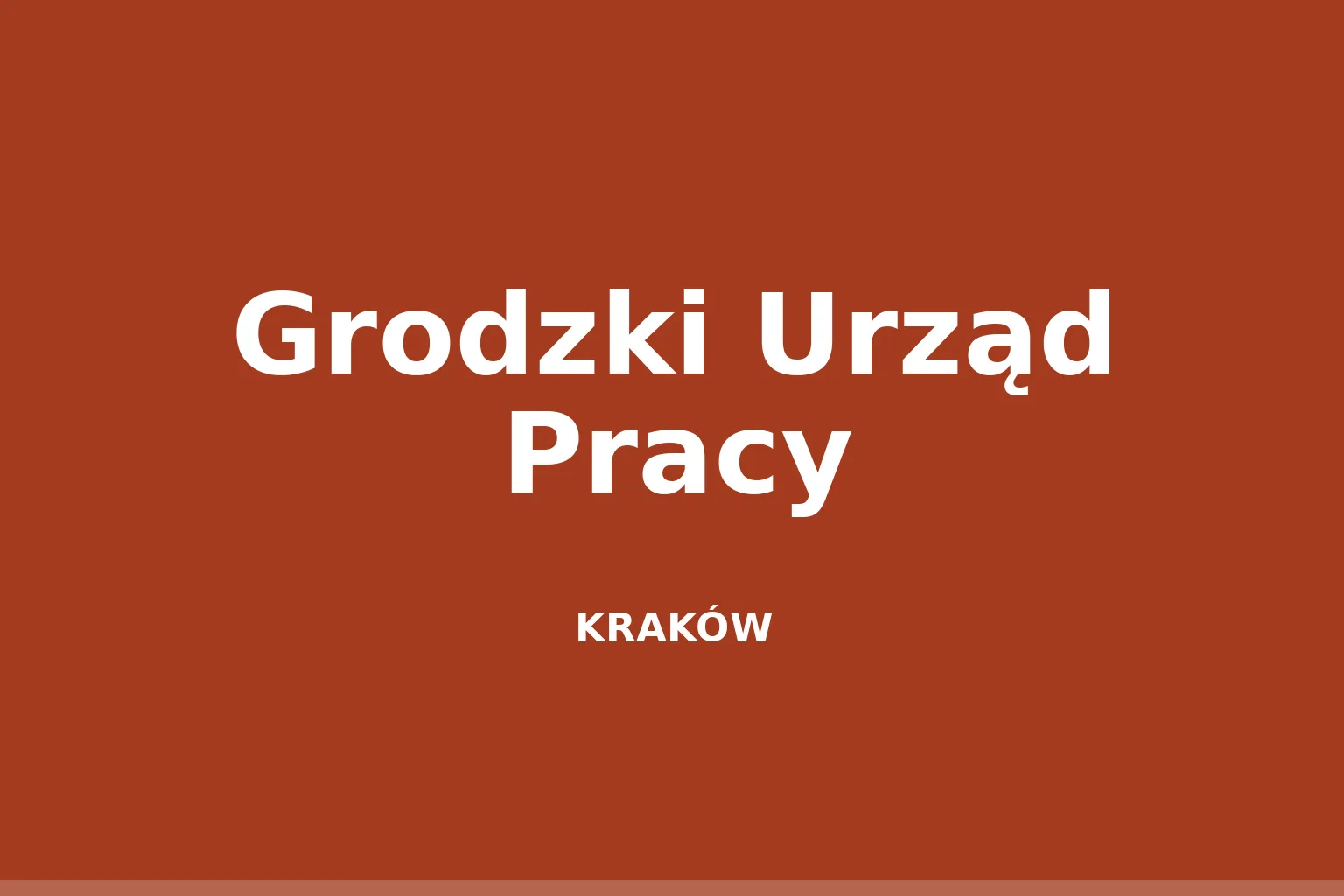 Grodzki Urząd Pracy