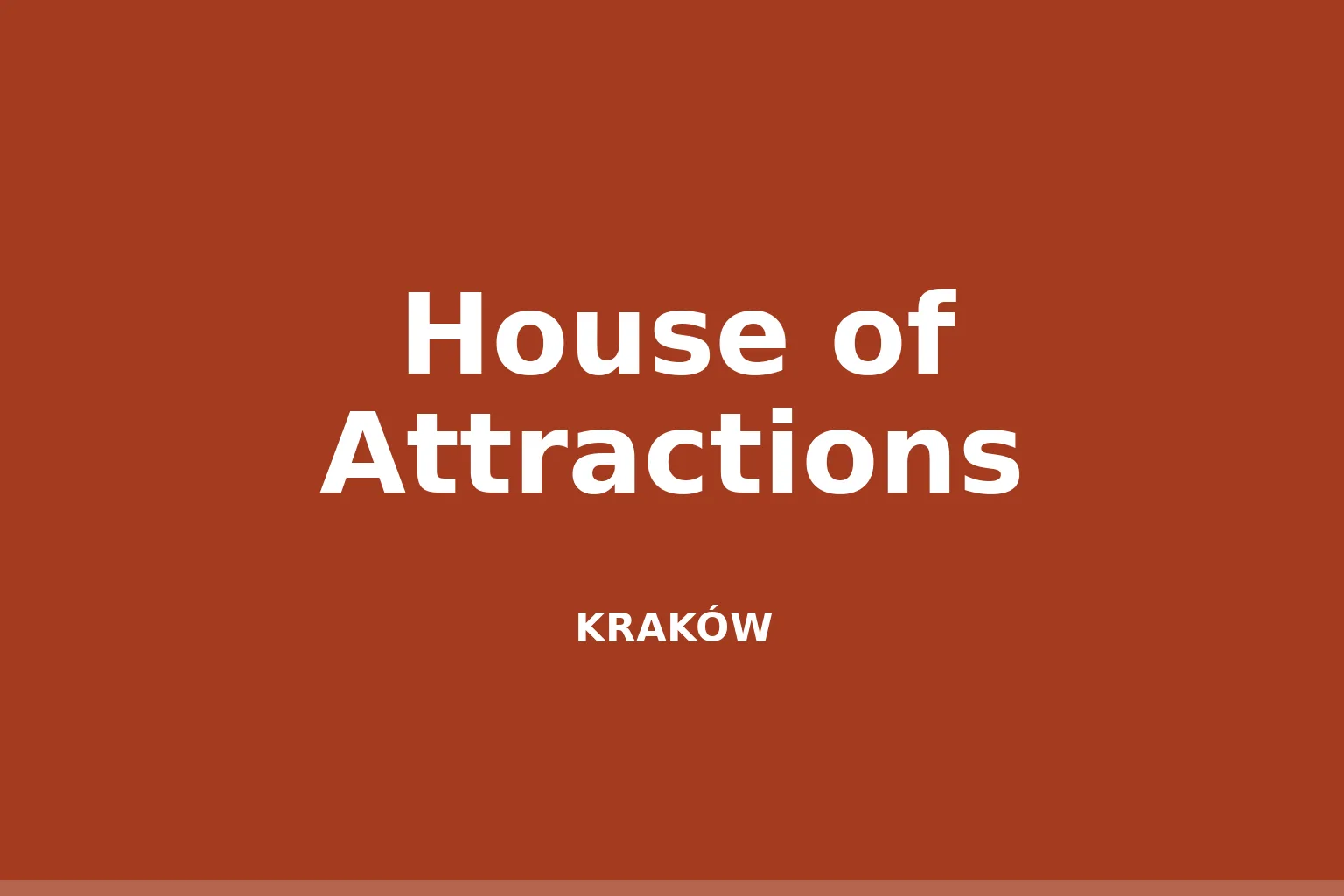 House of Attractions
