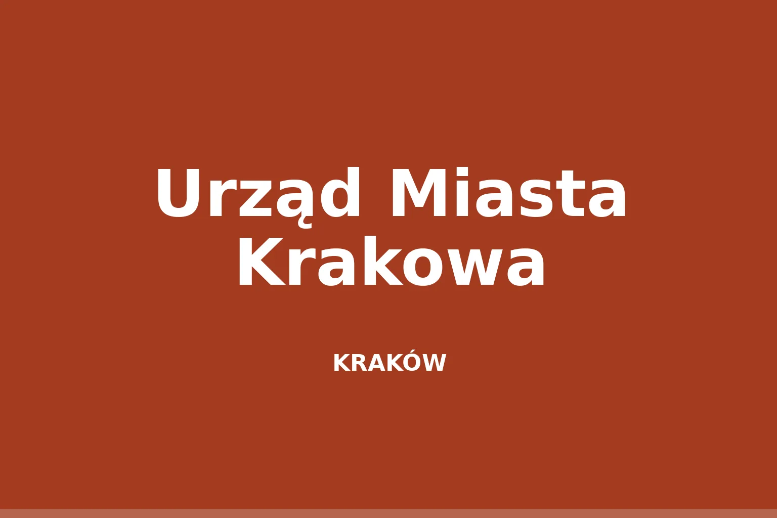 Urząd Miasta Krakowa