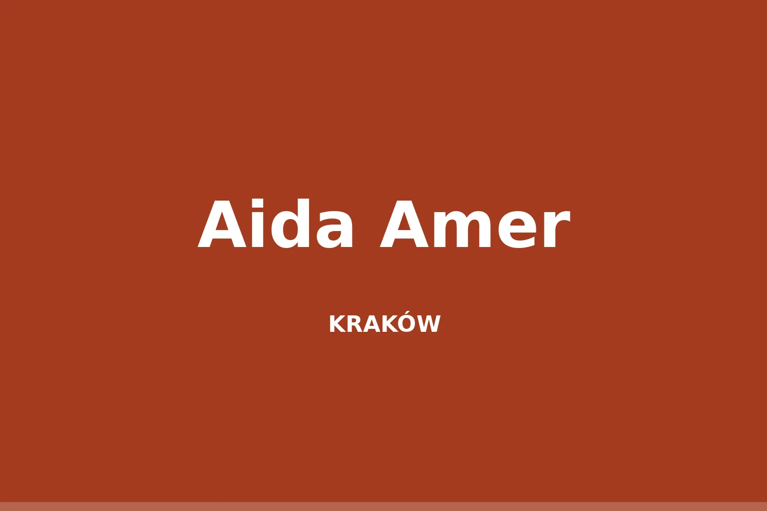 Aida Amer