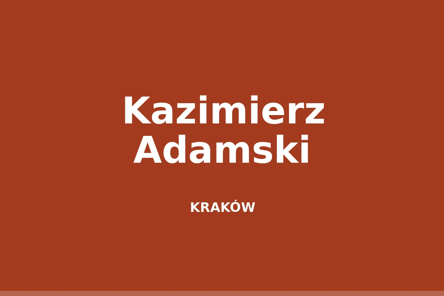 Kazimierz Adamski (rzeźbiarz)
