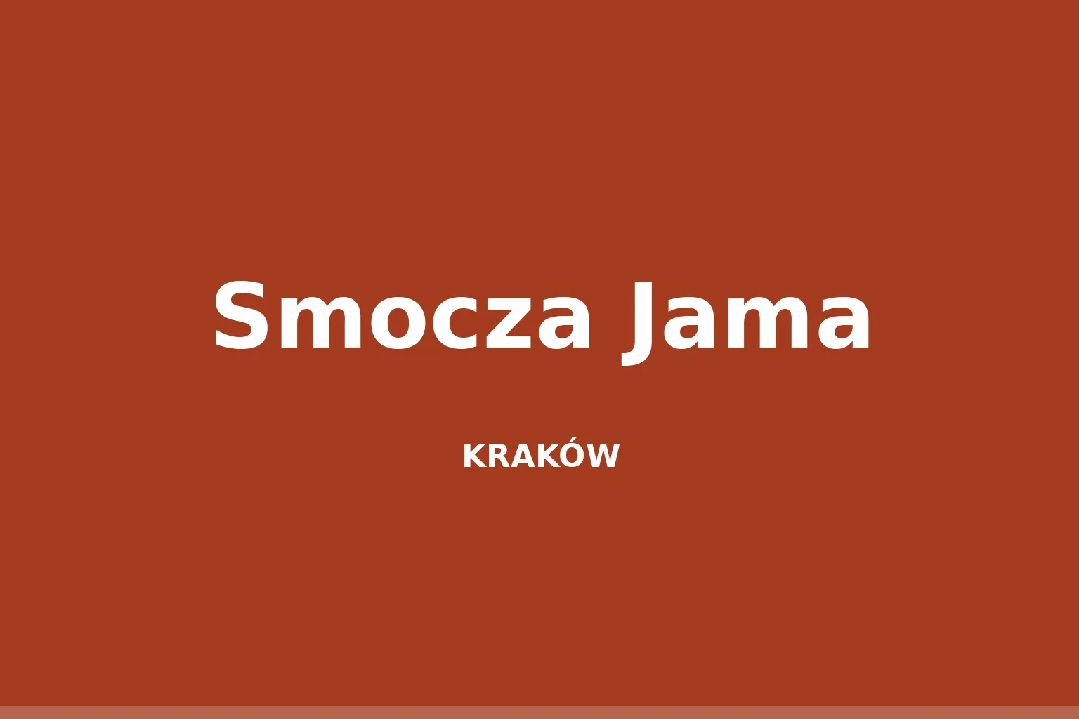 Smocza Jama